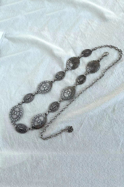 Raegan | Retro Geometric Waist Chain