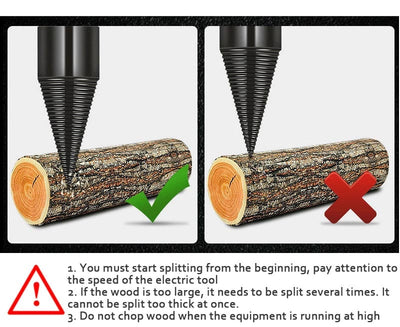 PowerGrind™ — Effortless Firewood Splitting That Saves Your Strength and Time