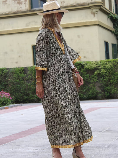 Iris | Coastal Luxe Boho Dress