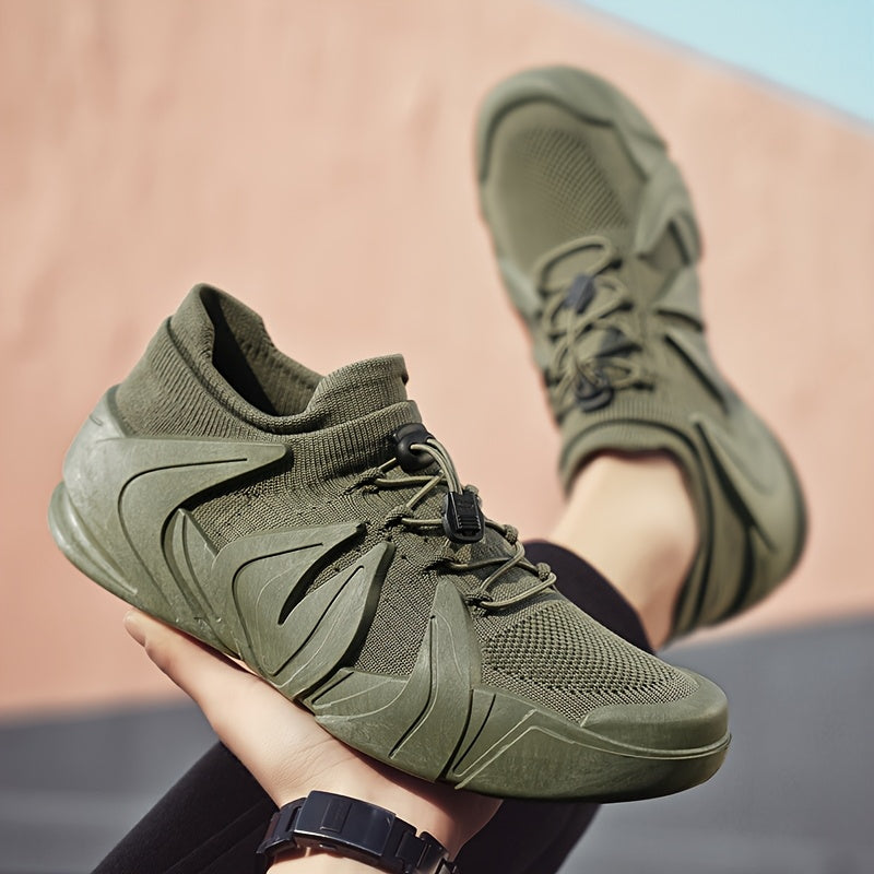 Biagio Cortini Athletic Knit Sneakers