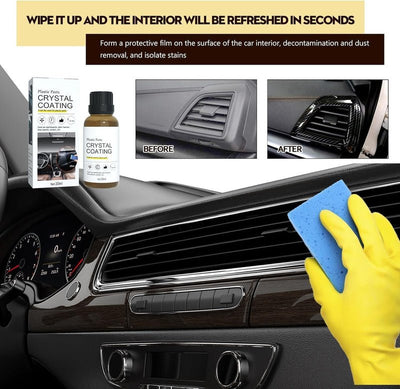 RapidShine™ Plastic Reviver — Instantly Restore Your Car’s Plastics to Showroom Freshness and Shine
