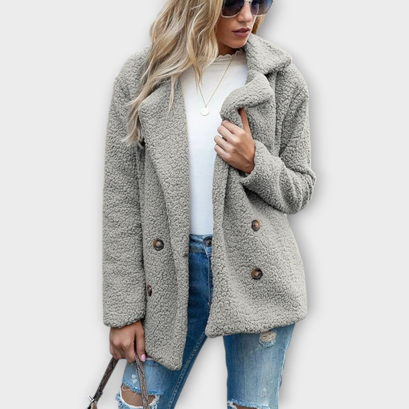 NORTHLINE STUDIO | Cozy Lapel Collar Jacket