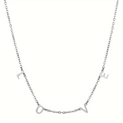 Golden Custom Initial Necklace