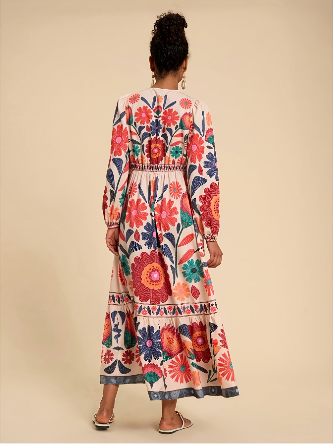 Isabella | Bohemian Floral Maxi Dress
