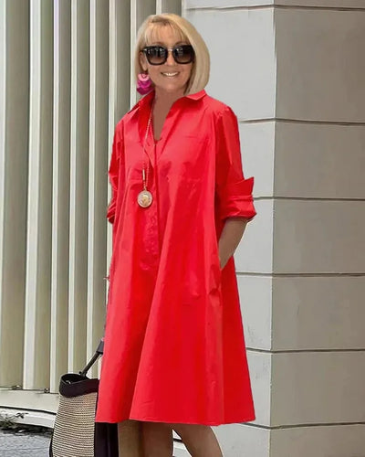 EDITH | RELAXED SHIRT DRESS