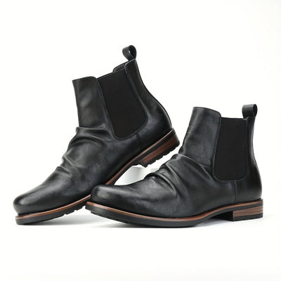 Corrado Zambelli Leather Chelsea Boots