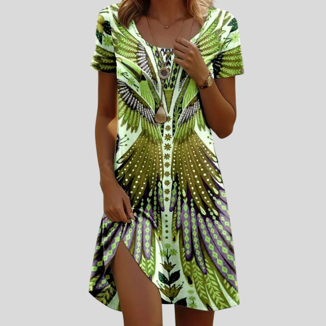 Helena | Floral Grace Summer Dress