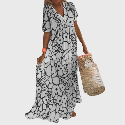 Avery | Sun-Kissed Stroll Lightweight Dress