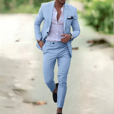 Avencea Lightweight Summer Suit for Style-Conscious Men