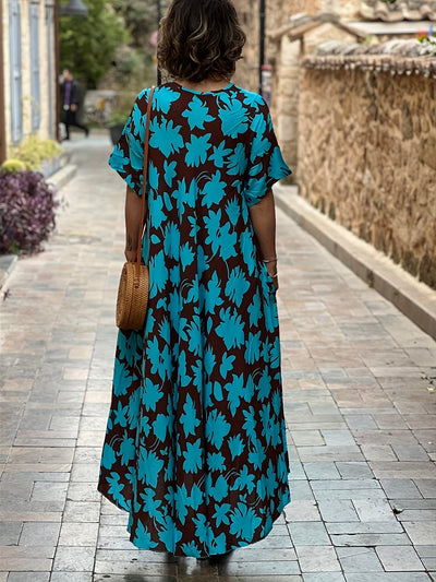 Isla | Bold Floral Breeze Maxi Dress