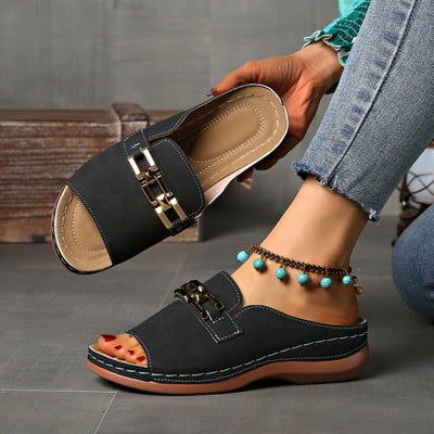 Kathryna™ | Comfy Buckle Sandals