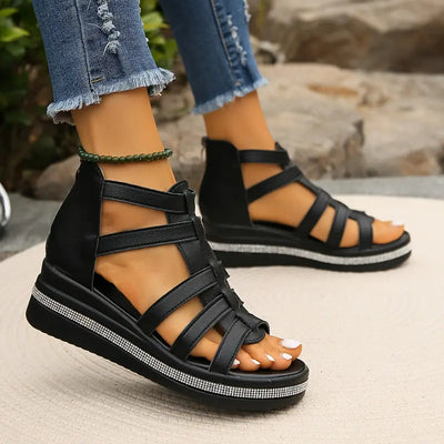 Yana™ | Elegant Wedge Sandals