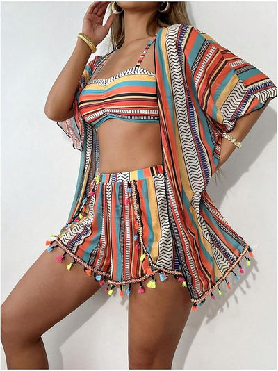 Aubrey™ - Stylish Striped Set