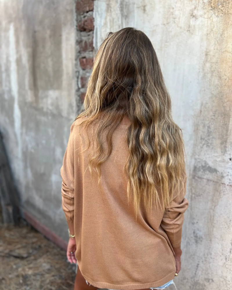 NORTHLINE STUDIO | METALLIC SPLASH SWEATER