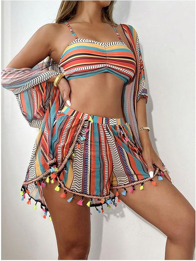 Aubrey™ - Stylish Striped Set