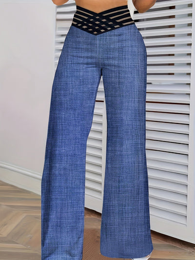 Lena – Tummy Control Wide Leg Pants