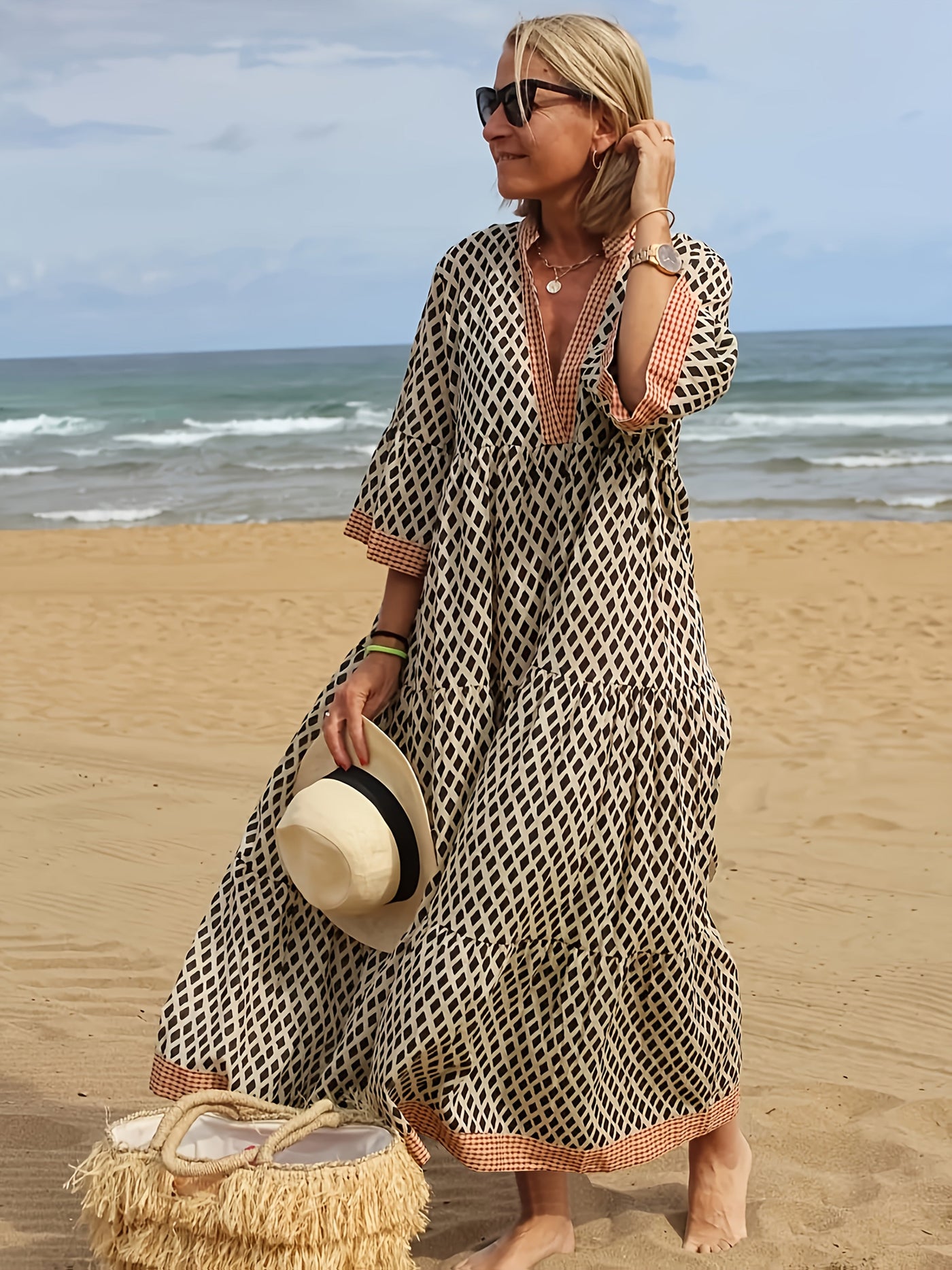 Iris | Coastal Luxe Boho Dress