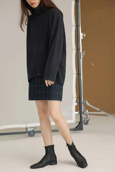 Julia | Soft High-Neck Knit Sweater