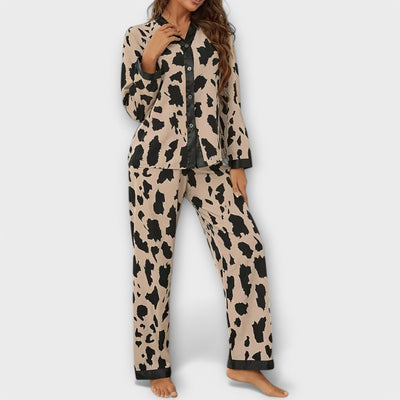 Elegant Pajama Set for Spring and Autumn
