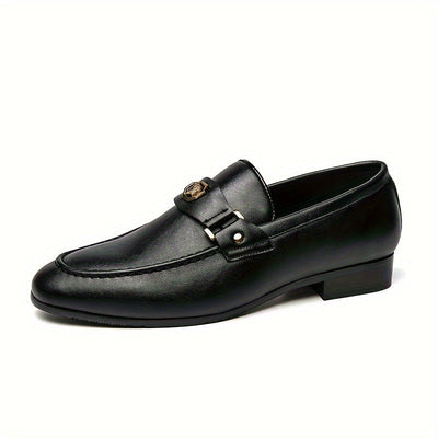 Davide Romano Leather Penny Loafers