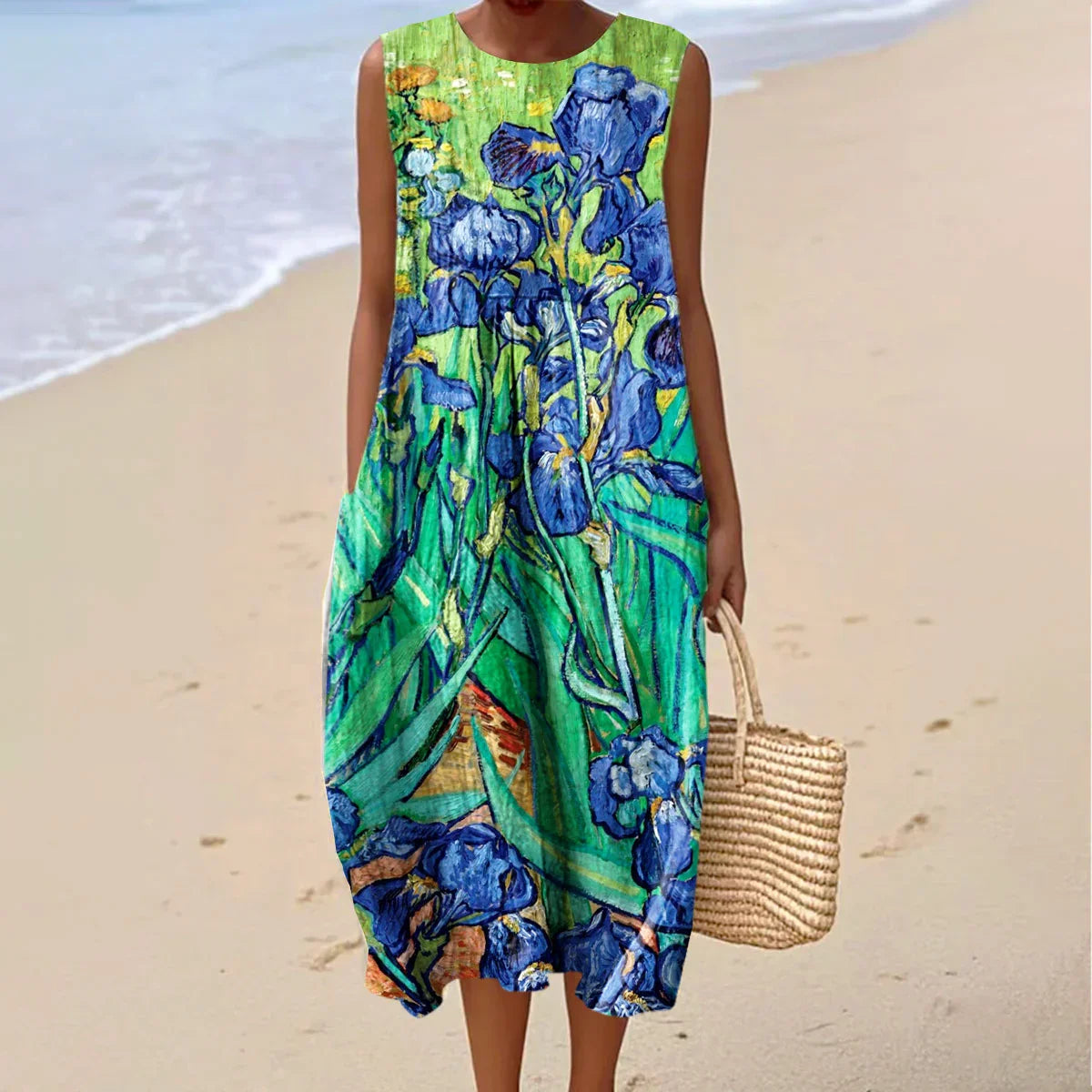 Anna | Elegant Floral Print Dress