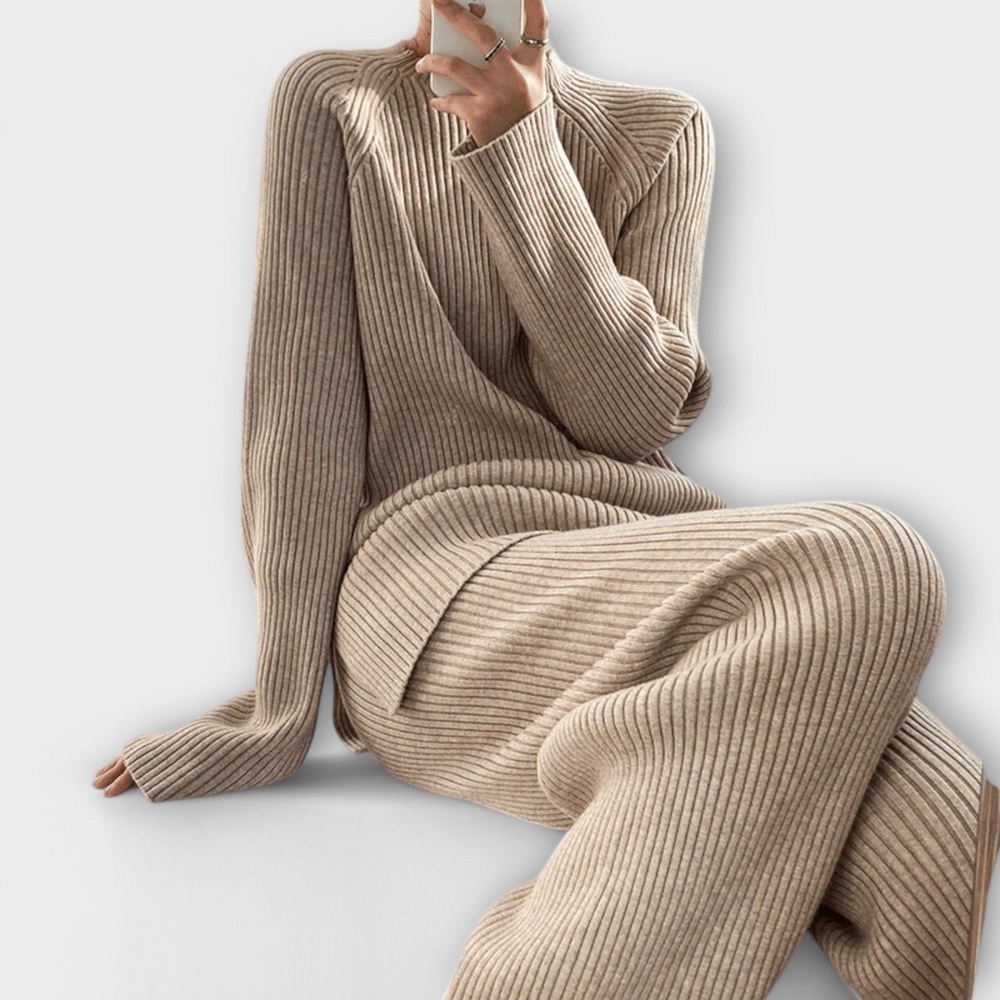Cozy Ribbed 2-Piece Set