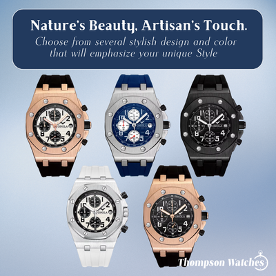 Andrei | Octagonal Bezel Chronograph Watch