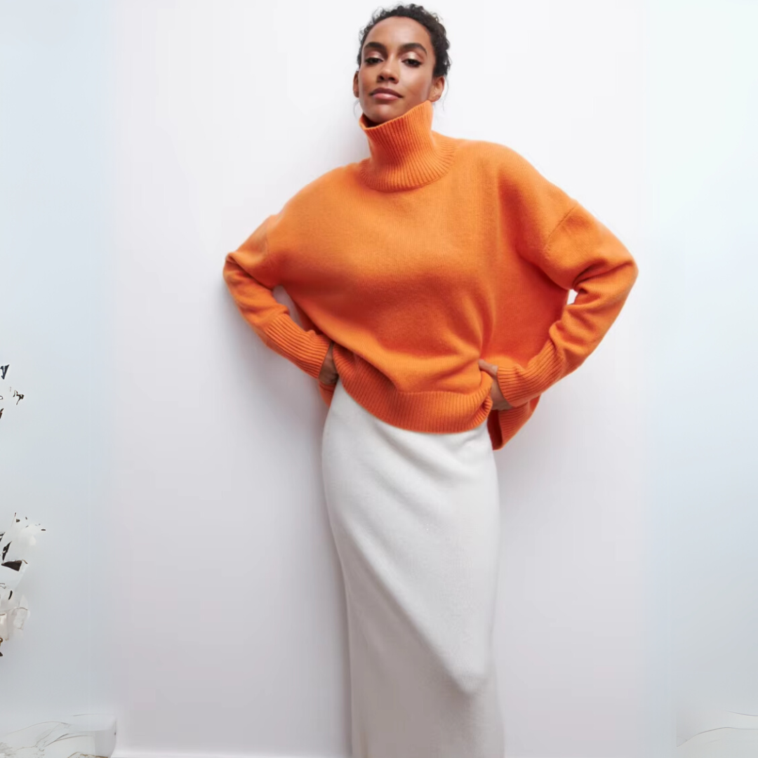 Avery | Classic Cozy Turtleneck Sweater