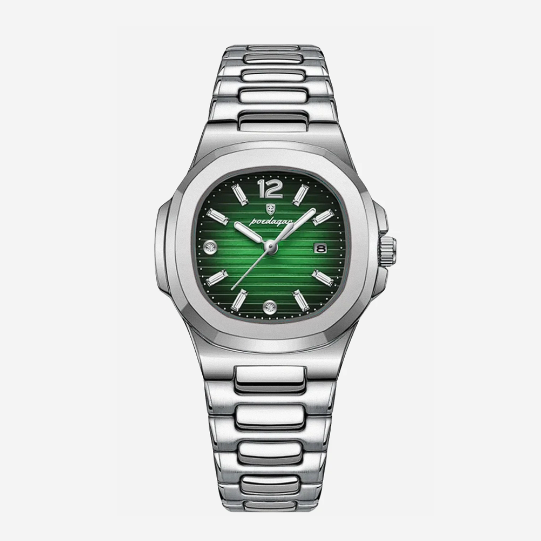 Evan | Refined Dial Detailing Sleek Integrated Steel Design Watch