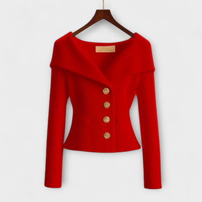 Renée – Ribbed Knit Jacket