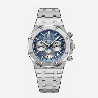 Damian | Iconic Steel Frame Bold Chronograph Design Watch