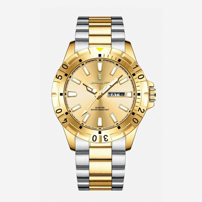 Maverick | Sporty Rotating Bezel Stainless Steel Watch