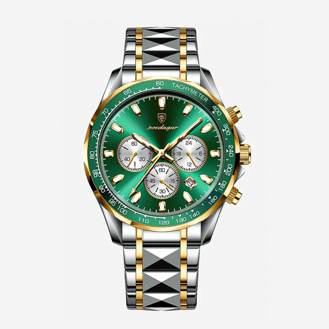 Zane | Sleek Sports Dial Statement Chrono Watch