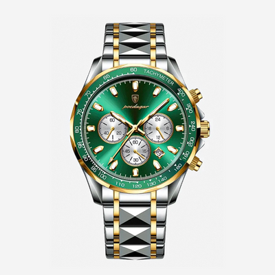 Zane | Sleek Sports Dial Statement Chrono Watch