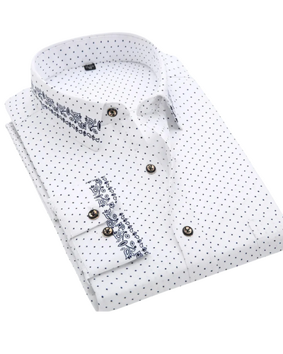 Maravello – Men’s Statement Print Shirt