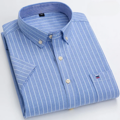 Monteluro – Men’s Heritage Check & Stripe Shirt
