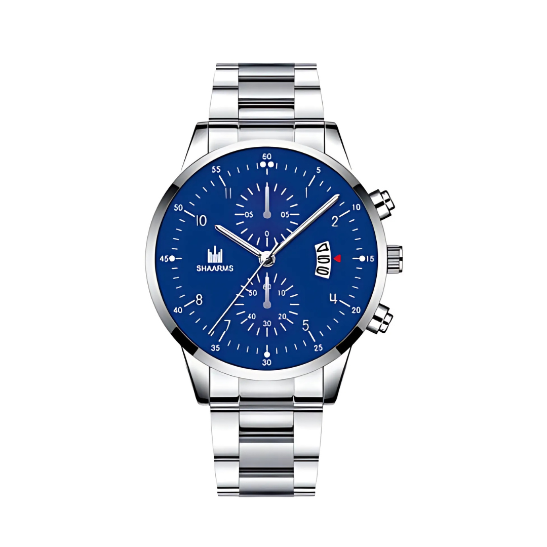 Ornate Thin Mesh Casual Wristwatch