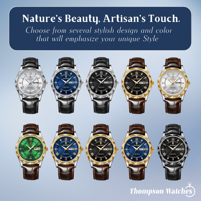 Levi | Men's Quartz Watch with Date and Day Display | 41mm