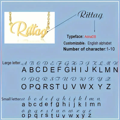 Elegant Custom Name Necklace
