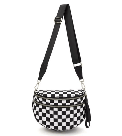 Elsie - Checkered Bum Bag