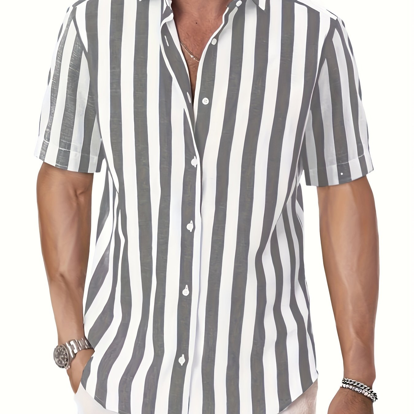 James™ - Casual Stripes Shirt