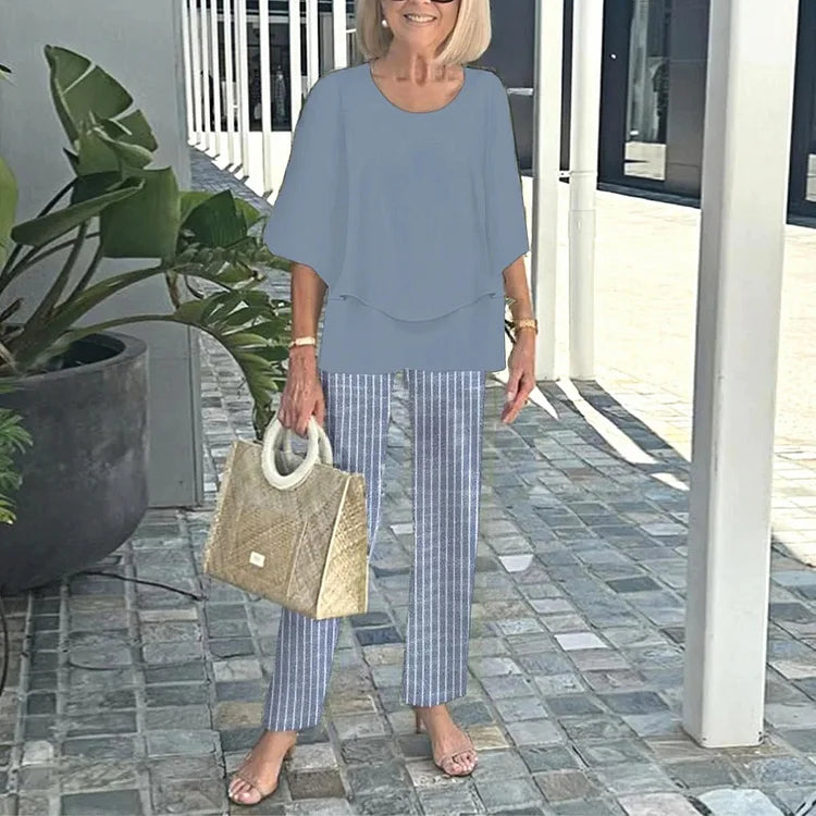 Lydia™ | Trendy Printed Two-Piece Set