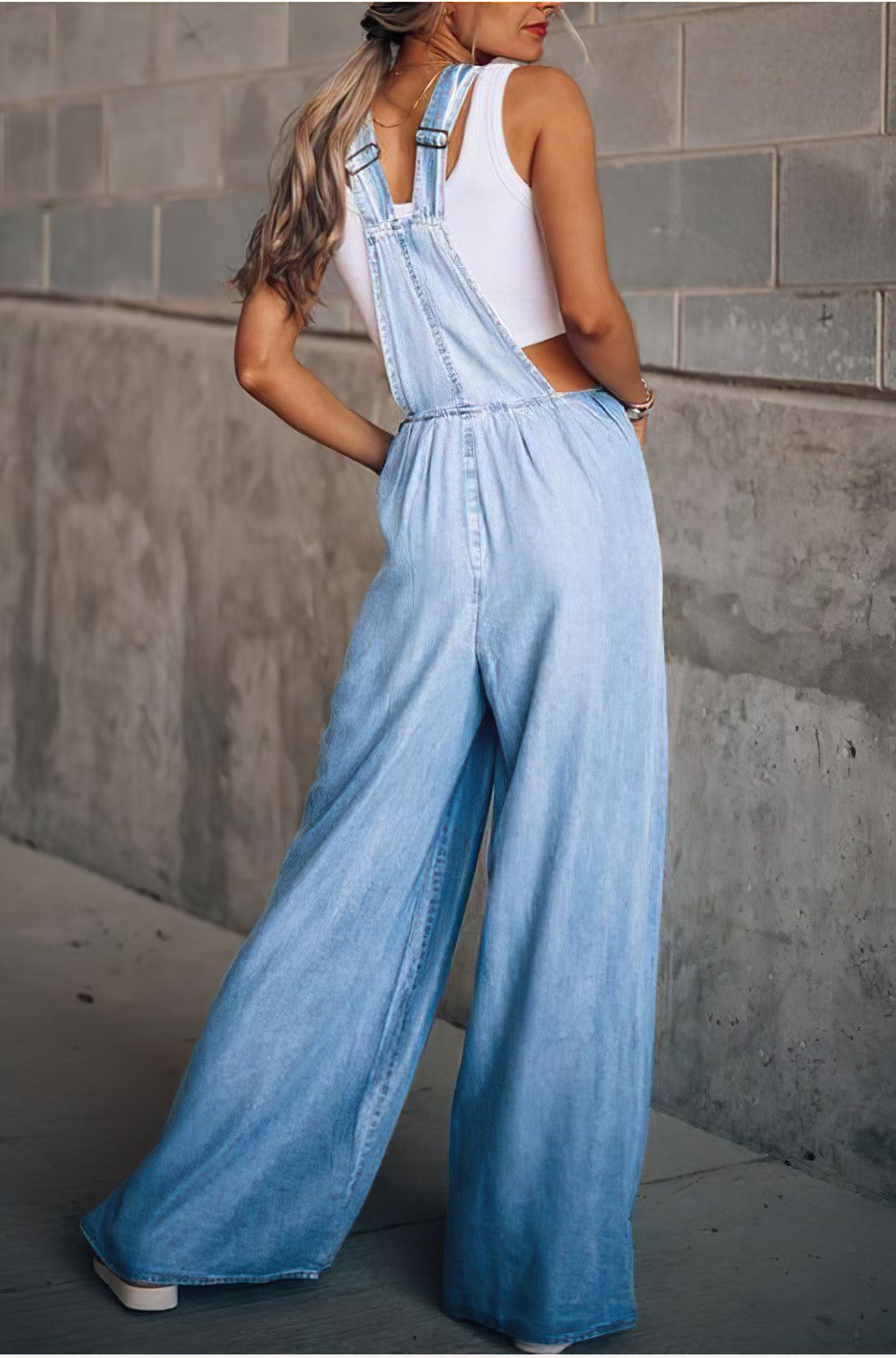 Avencea - Denim Jumpsuit