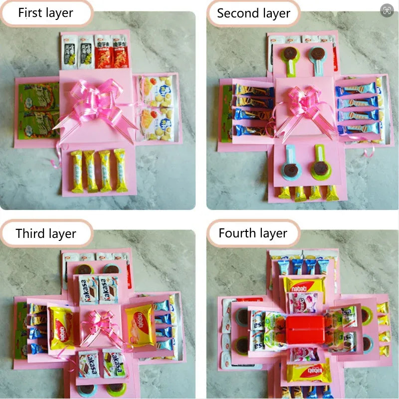 MiraGift™ Surprise Box — Ignite Joy with Every Layer of Loving Memories