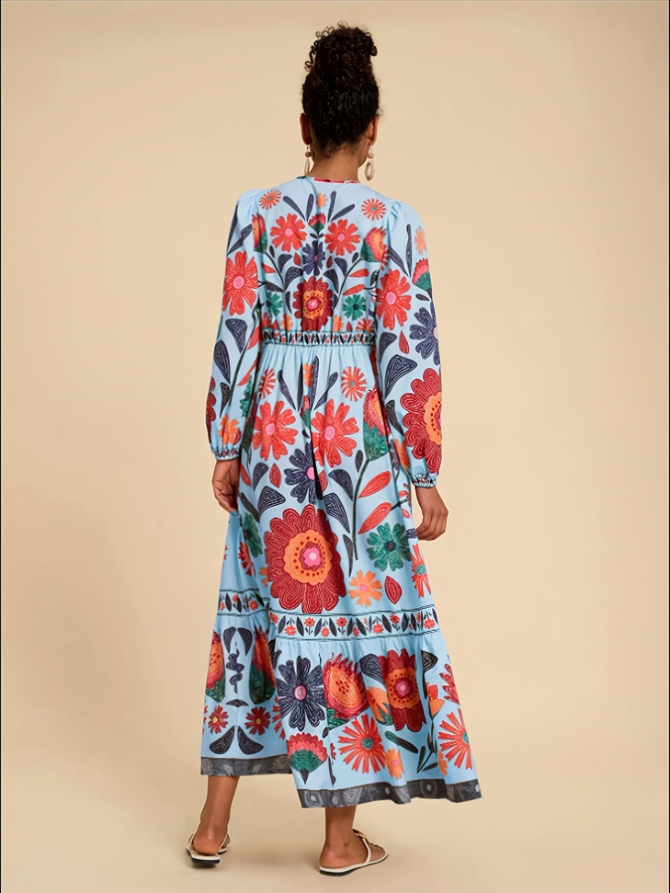 Isabella | Bohemian Floral Maxi Dress