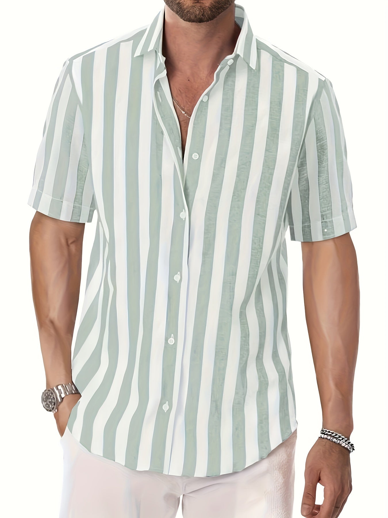 James™ - Casual Stripes Shirt
