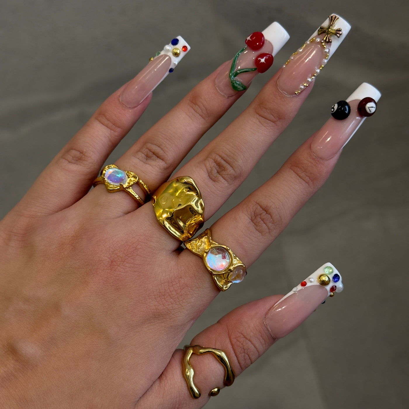 Yara Gold Chunky Ring