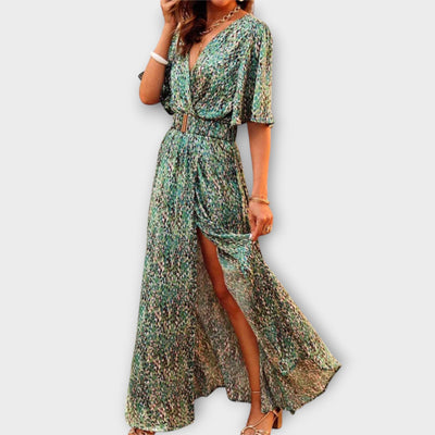 Sabine | Flowing Maxi Wrap Dress
