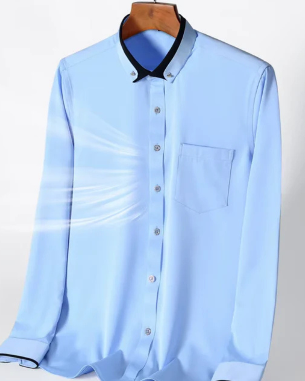 Collario – Men’s Contrast Collar Dress Shirt