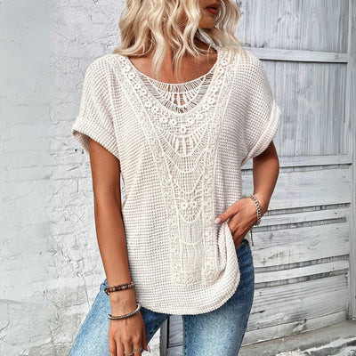 Eliana Handmade Crochet Lace Top